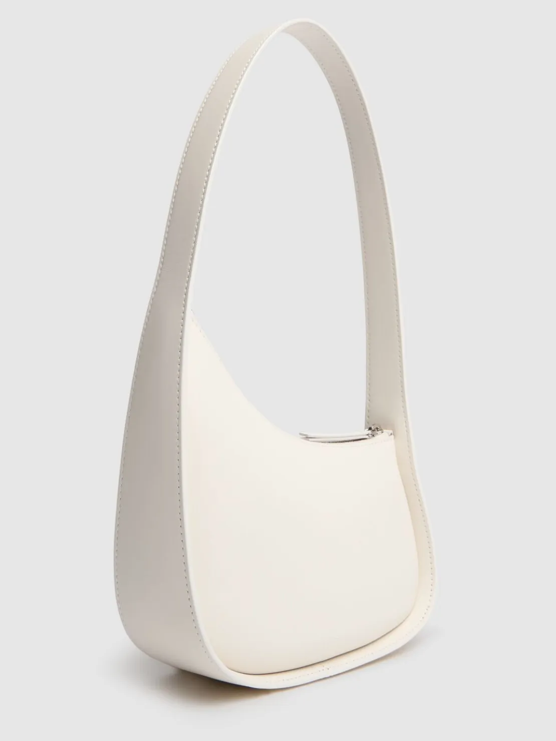 Borsa Half Moon in pelle liscia