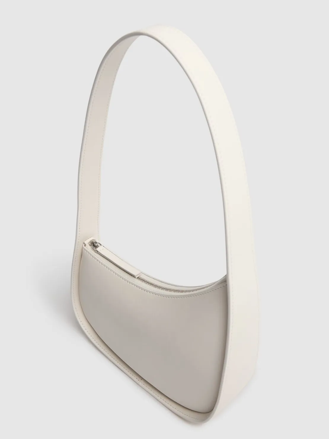 Borsa Half Moon in pelle liscia