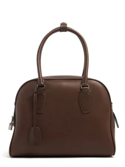 Borsa India 10 in pelle con manico