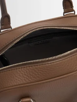 Borsa India 10 in pelle martellata