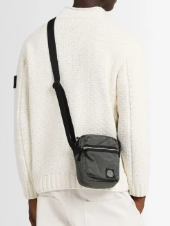 Borsa in nylon spalmato