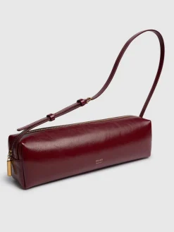 Borsa Kye in pelle verniciata craclé