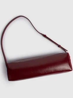 Borsa Kye in pelle verniciata craclé