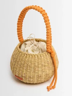 Borsa Lily Anne effetto rafia