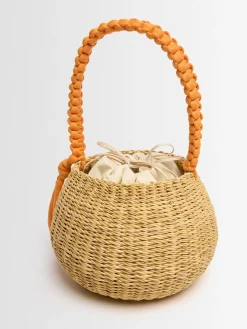 Borsa Lily Anne effetto rafia
