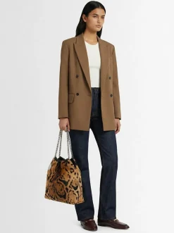 Borsa media Falabella stampa ocelot