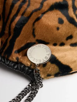 Borsa media Falabella stampa ocelot