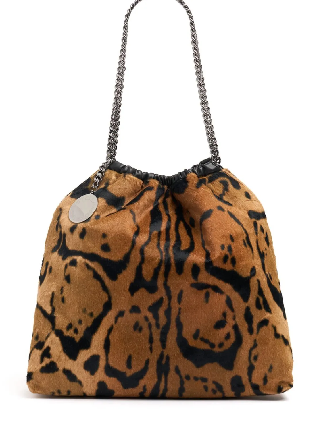 Borsa media Falabella stampa ocelot