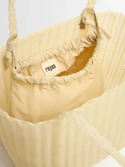 Borsa media intrecciata