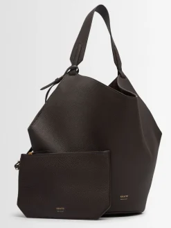 Borsa media LVR Exclusive Lotus in camoscio
