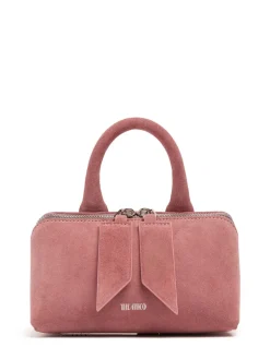 Borsa mini Friday in camoscio