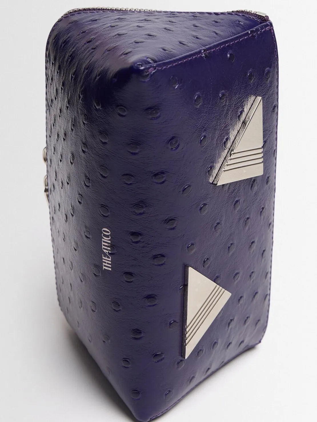 Borsa mini Friday in pelle goffrata