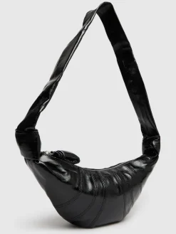 Borsa piccola Croissant in cotone spalmato