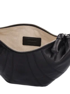 Borsa piccola Croissant in nappa
