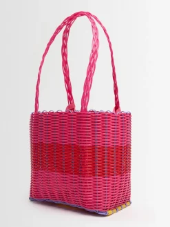 Borsa piccola intrecciata
