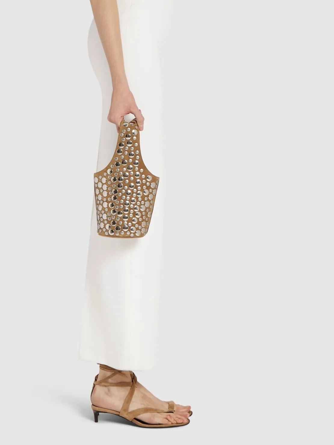 Borsa piccola Livia in camoscio