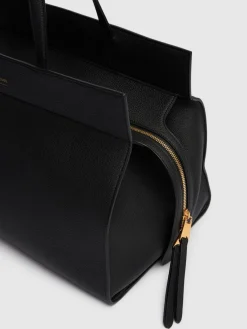 Borsa shopping Crosby in pelle liscia