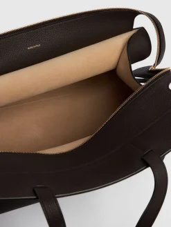 Borsa shopping Crosby in pelle liscia
