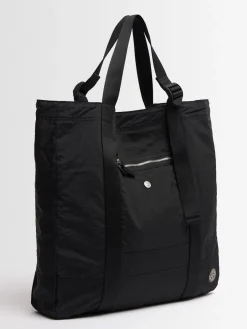 Borsa shopping in nylon spalmato