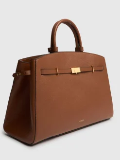 Borsa The Hudson in pelle martellata