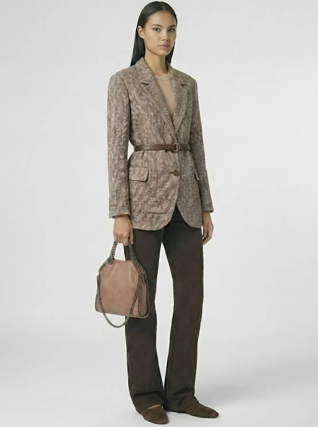 Borsa Tiny in Eco Shaggy Deer