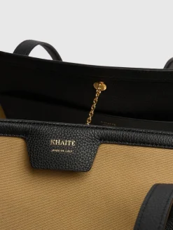 Borsa tote media Amalia in tela