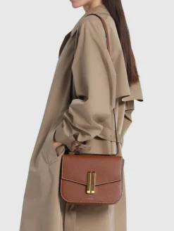 Borsa Vancouver in pelle martellata