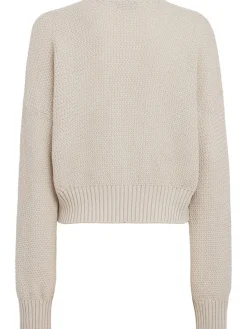 Boxy fit cotton sweater