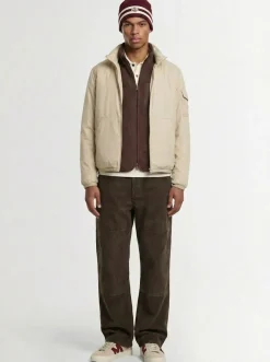 Breezes nylon down jacket