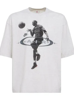Brooklyn printed cotton jersey t-shirt