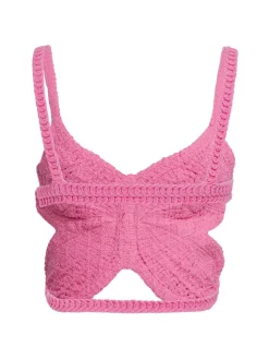Butterfly crop top