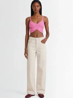 Butterfly crop top