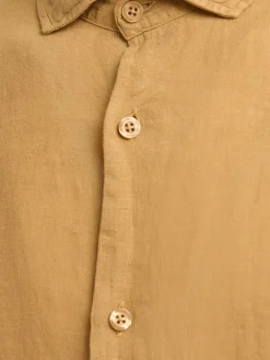 Camicia Antonio a maniche lunghe in lino