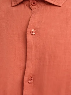 Camicia Antonio a maniche lunghe in lino