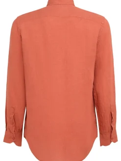 Camicia Antonio a maniche lunghe in lino