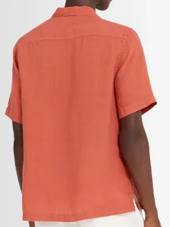 Camicia bowling Angelo in lino
