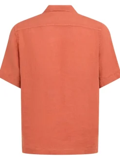 Camicia bowling Angelo in lino