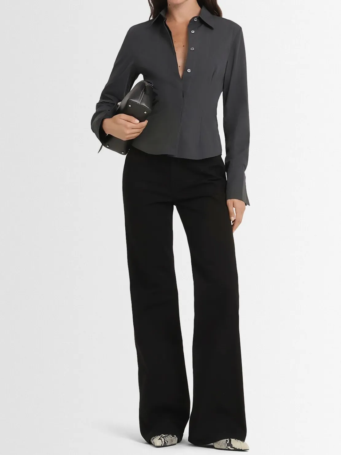 Camicia Cascade con cravatta