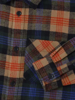 Camicia Dern in misto lana check