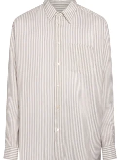 Camicia Feme in seta a righe