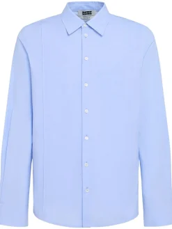 Camicia in cotone a strati