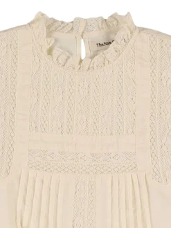 Camicia in cotone con ricami