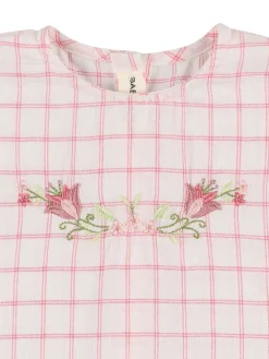 Camicia in misto cotone check