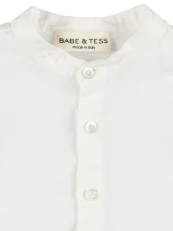 Camicia in misto lino