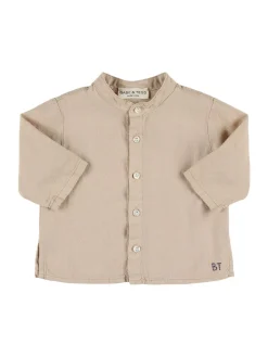 Camicia in misto lino