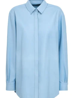 Camicia in pelle
