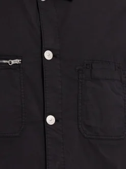 Camicia in twill di cotone stretch