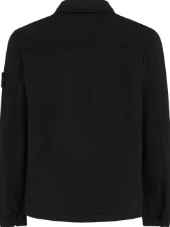 Camicia in twill di cotone stretch