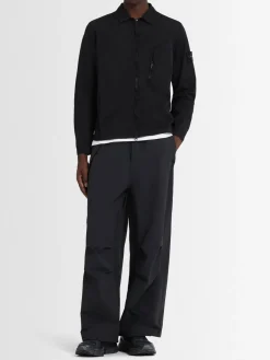 Camicia in twill di cotone stretch