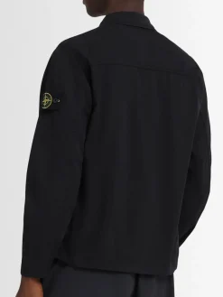 Camicia in twill di cotone stretch